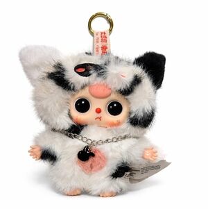 Baby Three Cats and Dogs Series Plush NIB - Oreo
